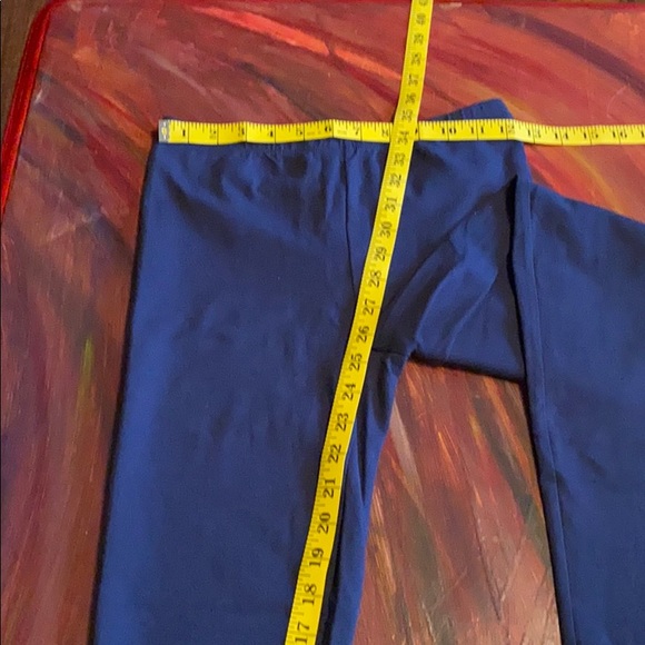 Simply Vera Wang Blue Leggings - Picture 4 of 4